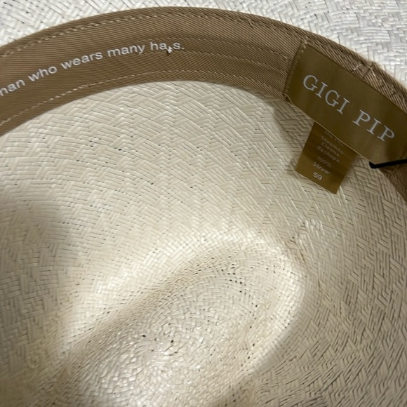 GIGI PIP CARA LOREN PENCIL BRIM STRAW - Picture 9 of 16